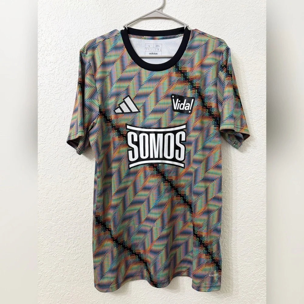 Adidas Hispanic Celebration Somos Vida Pre-Match Jersey Kit - L